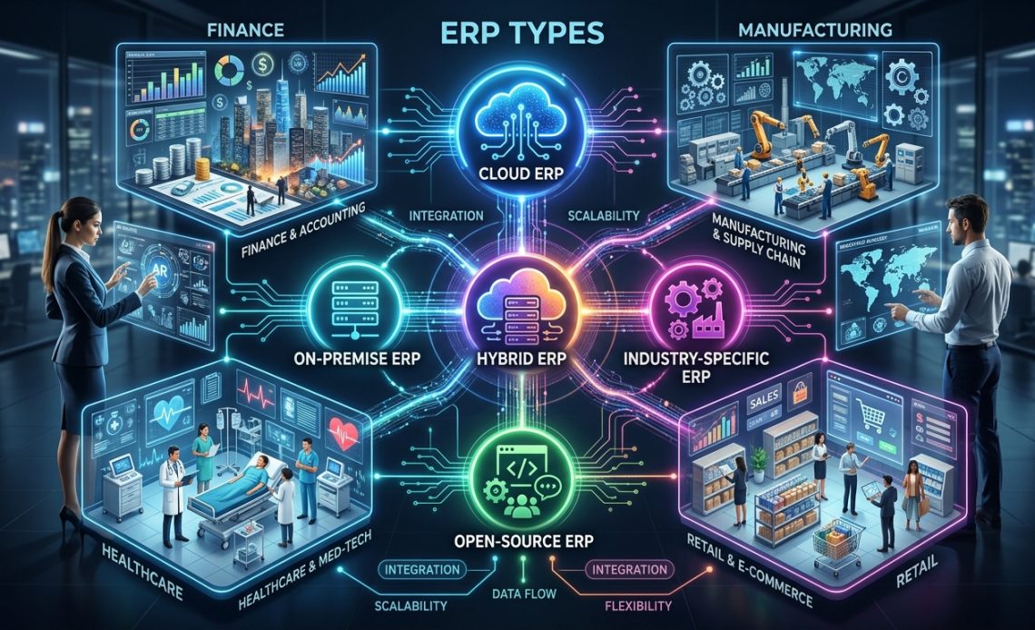 How to Choose Between the Different Types of ERP Systems – ERP ...
